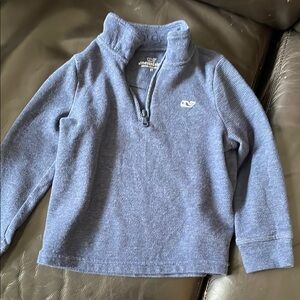 Vineyard Vines Blue Quarter-Zip Pullover